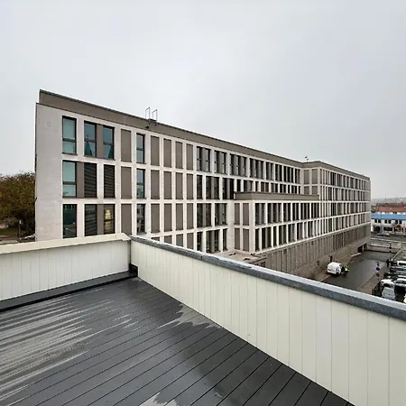 شقة Stylisches 130 M2 Duplex-penthouse Mit Terrasse Und Stadtblick Im Zentrum *